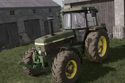 John Deere 3650 (rust edition) do Farming Simulator 25 — 4