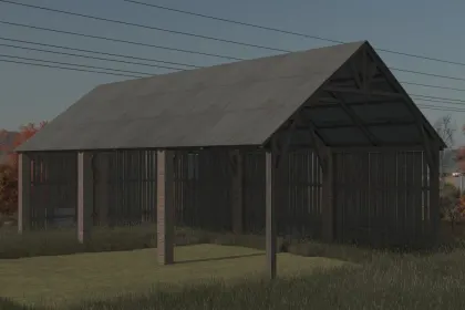 Straw Shed do Farming Simulator 25