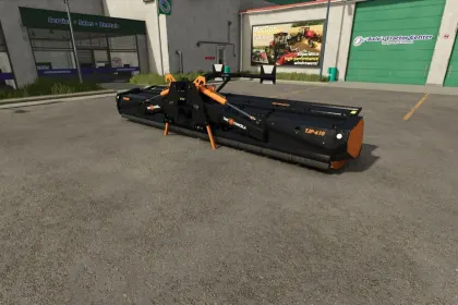 Efficient Mulcher TMC Cancela TJP610 6m for Quick Field Cleaning in FS25 — 1