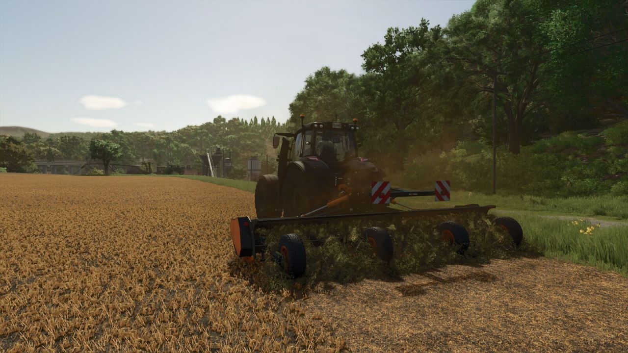 Efficient Mulcher TMC Cancela TJP610 6m for Quick Field Cleaning in FS25