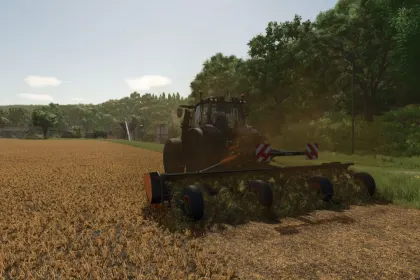 Efficient Mulcher TMC Cancela TJP610 6m for Quick Field Cleaning in FS25 — 3