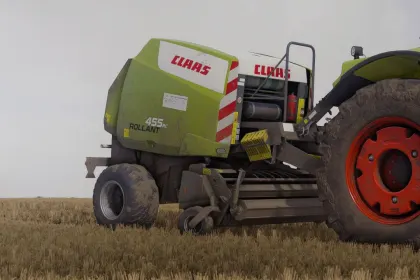 Claas Rollant 455 RotoCut do Farming Simulator 25