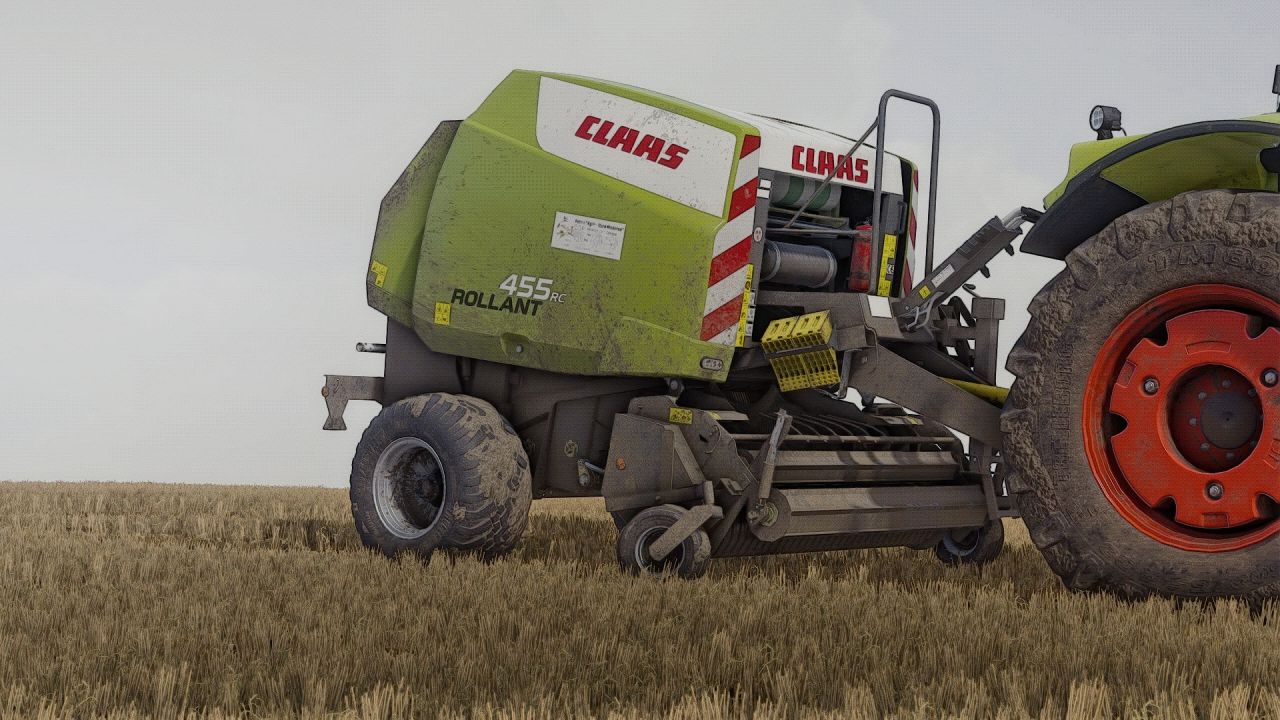 Claas Rollant 455 RotoCut do Farming Simulator 25