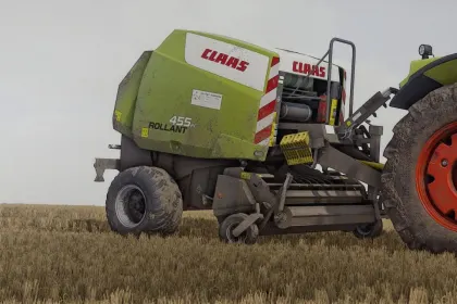 Claas Rollant 455 RotoCut do Farming Simulator 25 — 2