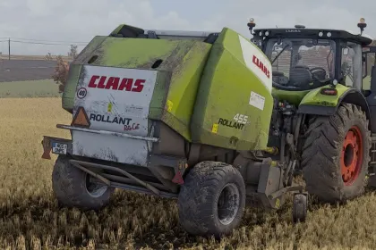 Claas Rollant 455 RotoCut do Farming Simulator 25 — 3