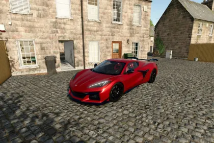 Chevrolet Corvette Z06 C8 do Farming Simulator 25