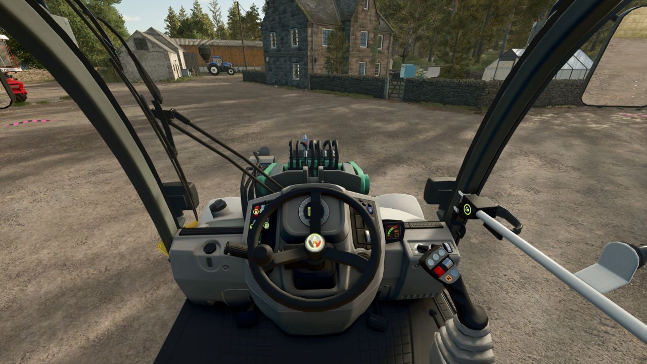 Effizienter Frontlader Kramer KL308T für Ballen und Anhänger in FS25