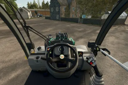 Effizienter Frontlader Kramer KL308T für Ballen und Anhänger in FS25 — 6