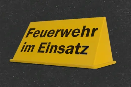 Fire department roof sign (Prefab) do Farming Simulator 25