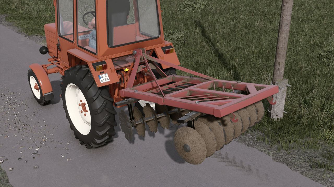 Disc Harrow 1.6m do Farming Simulator 25