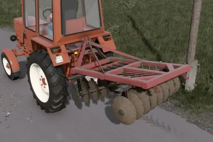 Disc Harrow 1.6m do Farming Simulator 25 — 3