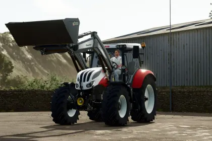 Traktor Steyr Profi CVT do Farming Simulator 25