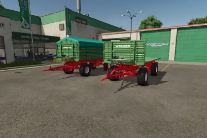 Ефективний Причеп Welger DK115 для Тюків і Вантажів у Farming Simulator 25 — 1