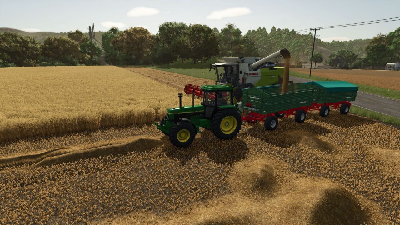 Effizienter Welger DK115 Anhänger für Ballen und Ladungen in Farming Simulator 25 - Screenshots