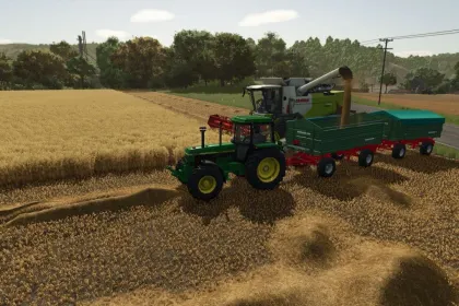Ефективний Причеп Welger DK115 для Тюків і Вантажів у Farming Simulator 25 — 2