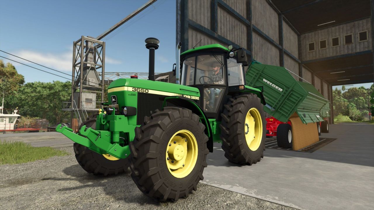 Effizienter Welger DK115 Anhänger für Ballen und Ladungen in Farming Simulator 25 - Screenshots