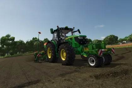 Efficient Amazone T-Pack U Roller — Perfect Soil Compaction in FS25 — 3