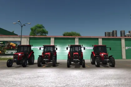 Traktor Massey Ferguson / Uzel Phantom do Farming Simulator 25