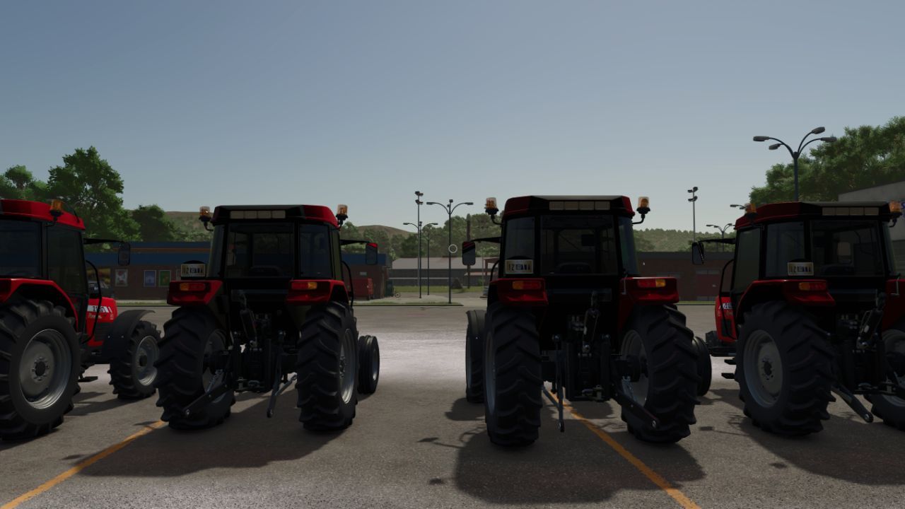 Traktor Massey Ferguson / Uzel Phantom do Farming Simulator 25