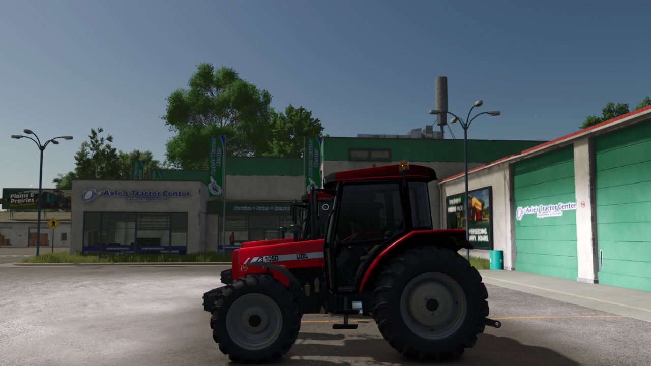 Traktor Massey Ferguson / Uzel Phantom do Farming Simulator 25