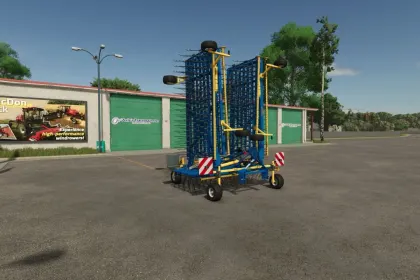 Efficient Weeder Treffler TS 1520/M3 152 m for Quick Field Care in FS25 — 1