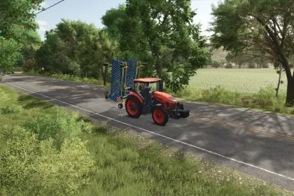 Efficient Weeder Treffler TS 1520/M3 152 m for Quick Field Care in FS25 — 2