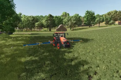 Efficient Weeder Treffler TS 1520/M3 152 m for Quick Field Care in FS25 — 3