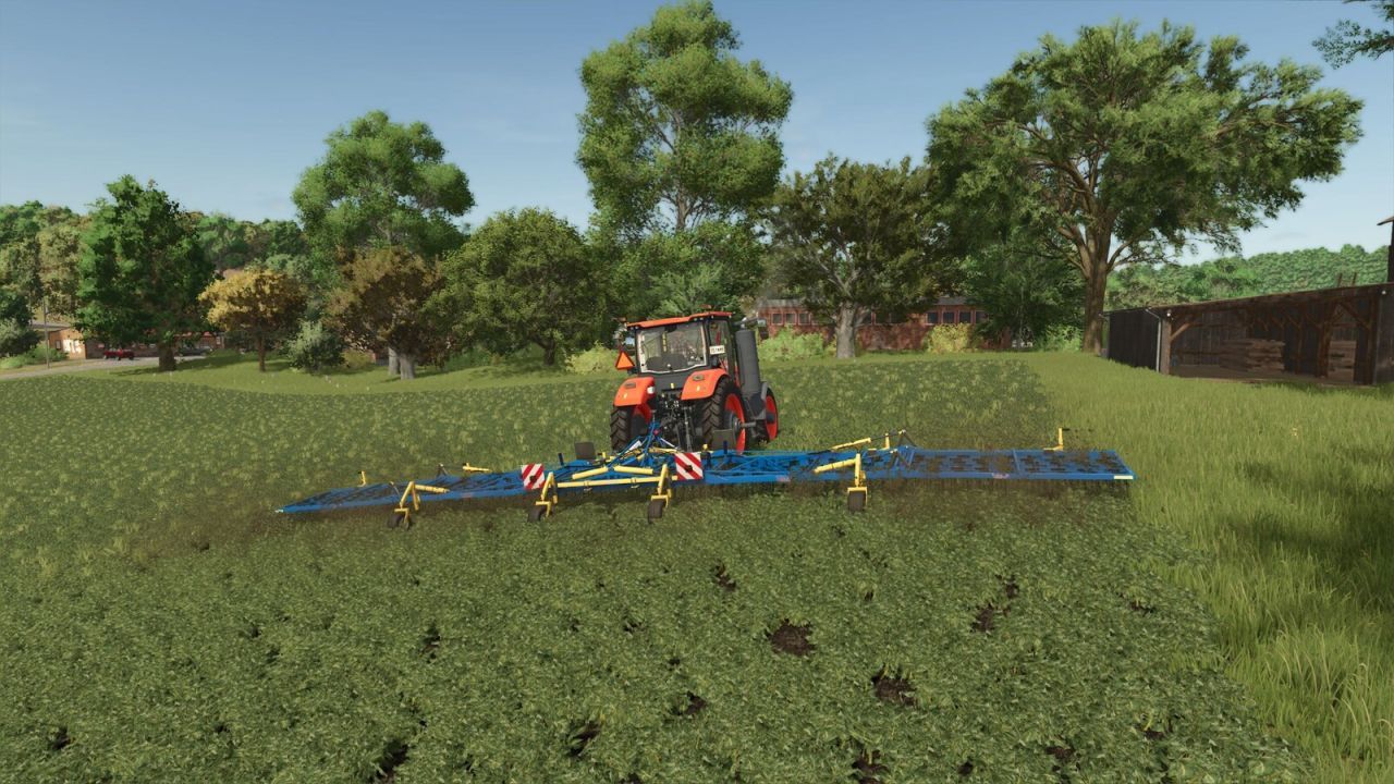 Efficient Weeder Treffler TS 1520/M3 152 m for Quick Field Care in FS25