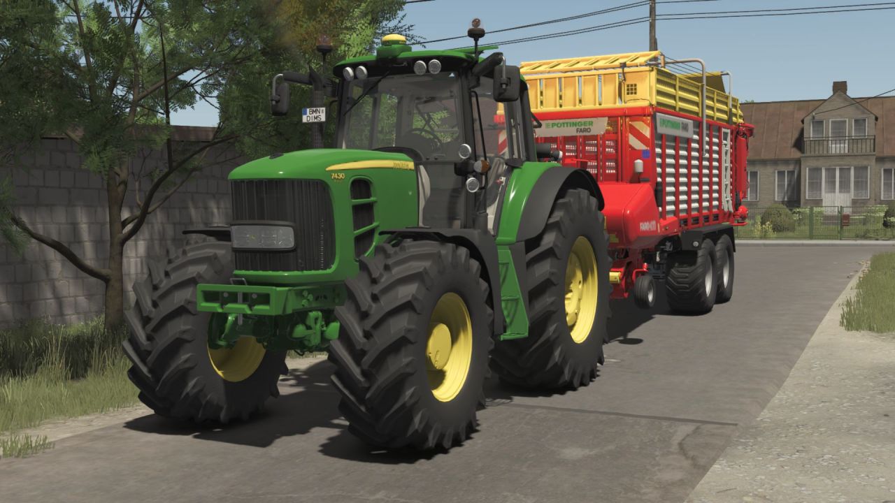 Traktor John Deere 7030 Premium Series do Farming Simulator 25