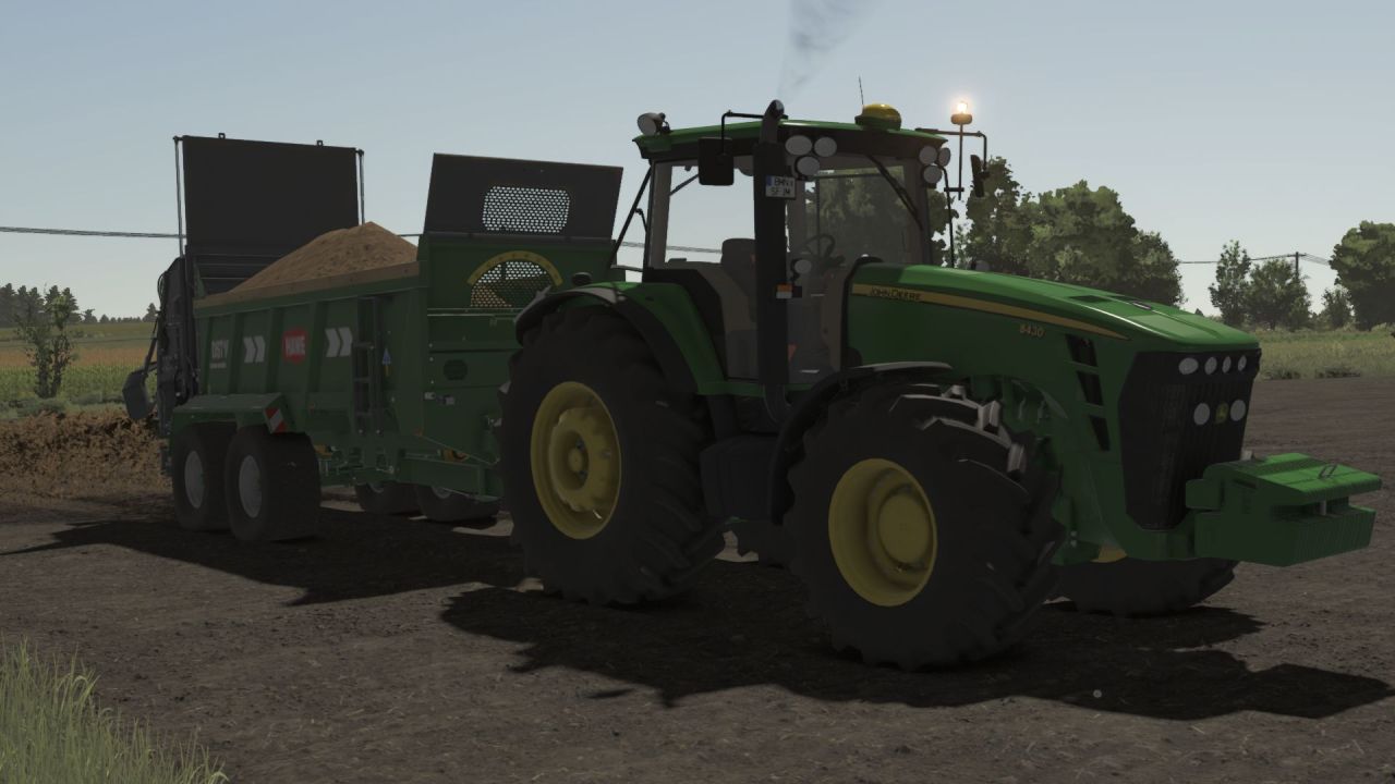 Traktor John Deere 8030 Series do Farming Simulator 25