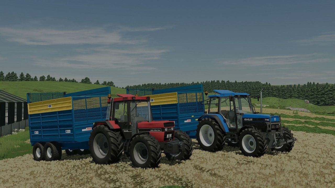 Przyczepy do kiszonki Kane do Farming Simulator 22