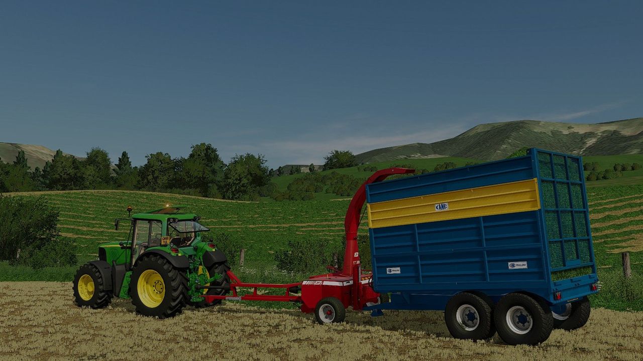 Przyczepy do kiszonki Kane do Farming Simulator 22