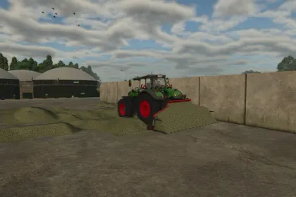 Effiziente Gabeln für Silage MDE Falcon FT16 — Klappwerkzeug für Lader in FS25