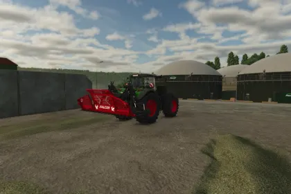 Ефективні Вила для Силосу MDE Falcon FT16 — Складаний Інструмент для Навантажувачів у FS25