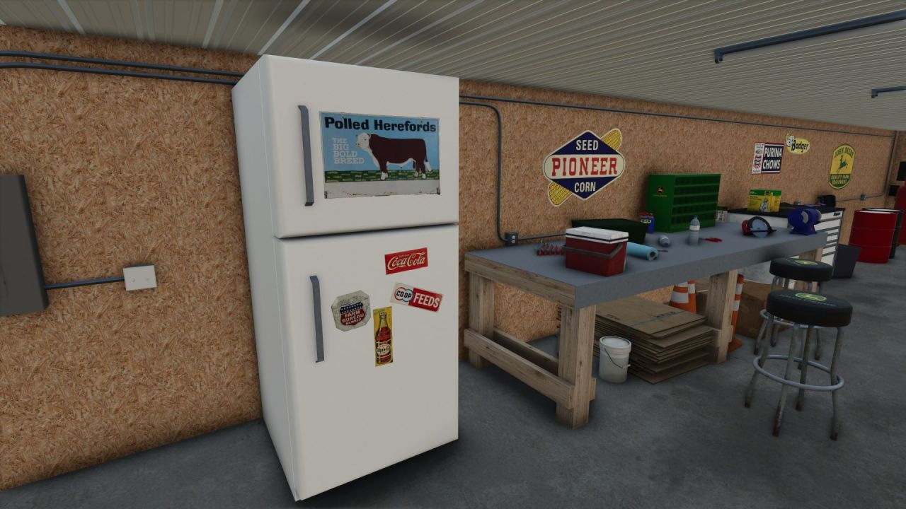 Nowy 72x112 Morton Shop — Przestronny Garaż-Hangar z Biurem dla Maszyn w FS25