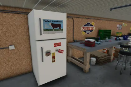 Nowy 72x112 Morton Shop — Przestronny Garaż-Hangar z Biurem dla Maszyn w FS25 — 4