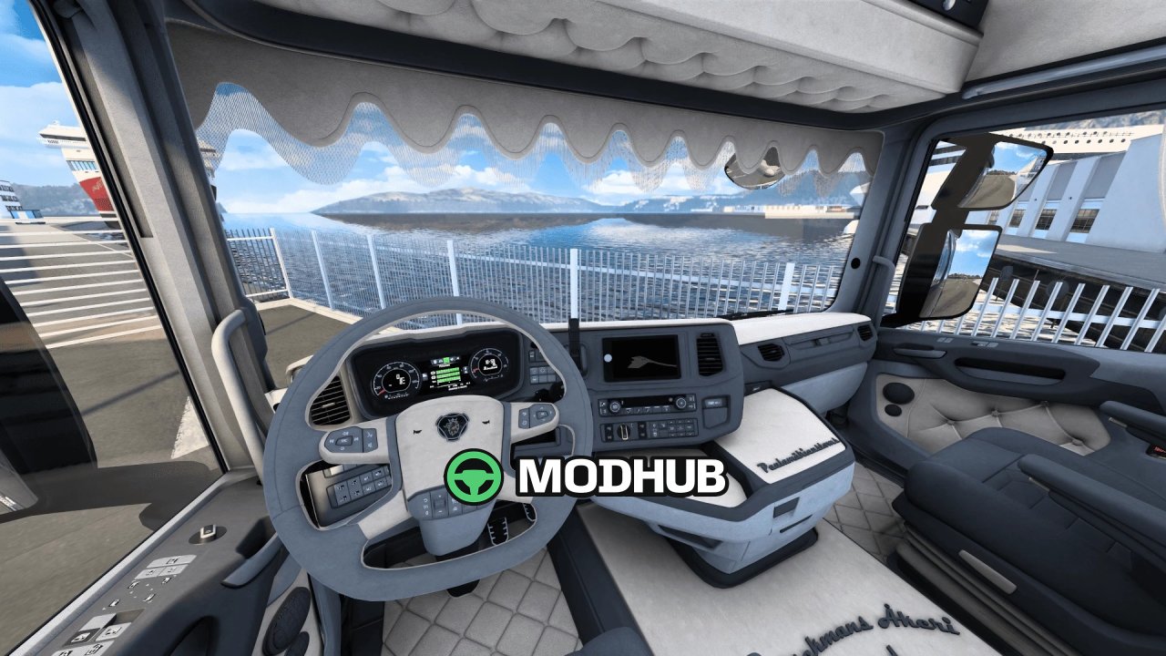 Interior Scania S/R Next Gen for ETS2