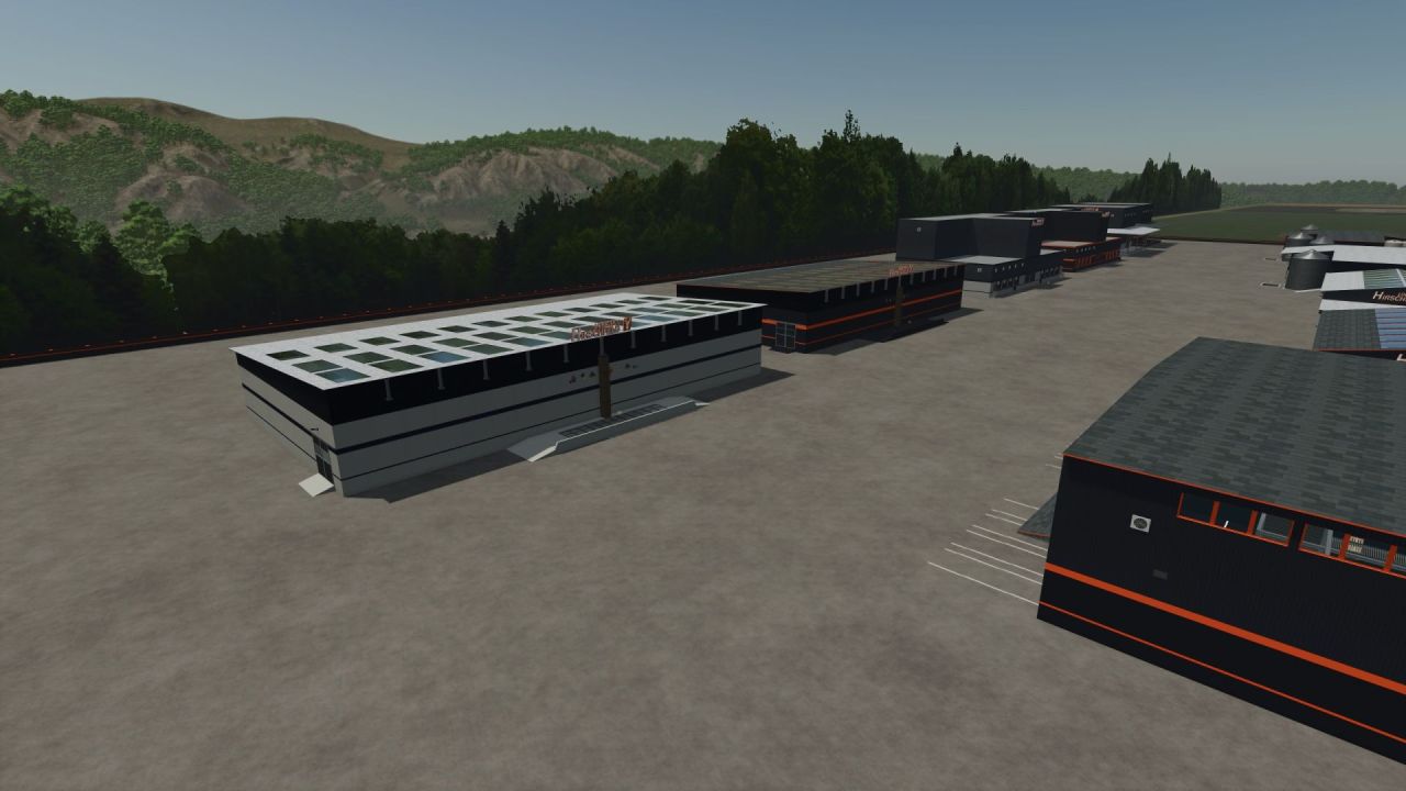 Нові Логістичні Будівлі Logistics DLC Update для Farming Simulator 25 — Стиль і Функціонал Hirschfeld