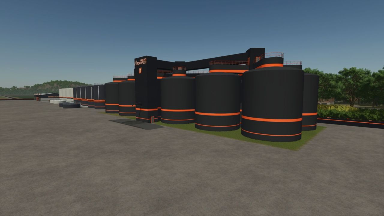 Нові Логістичні Будівлі Logistics DLC Update для Farming Simulator 25 — Стиль і Функціонал Hirschfeld