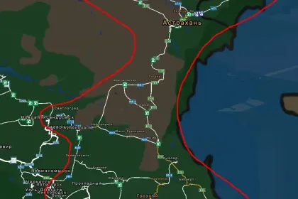 Karte Road to Caucasus v2.9 für ETS2 — 3