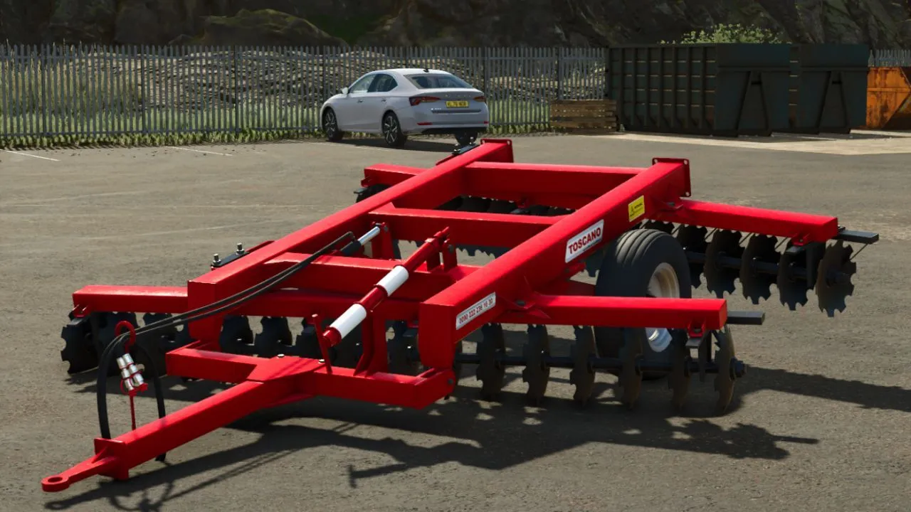 Effizienter Kultivator TOSCANO 37 m für Farming Simulator 25