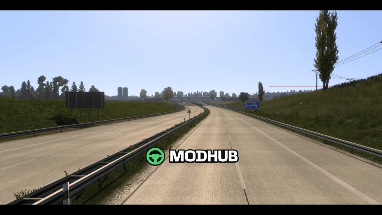 Карта West Poland Refresh – Додаток ProMods для ETS2