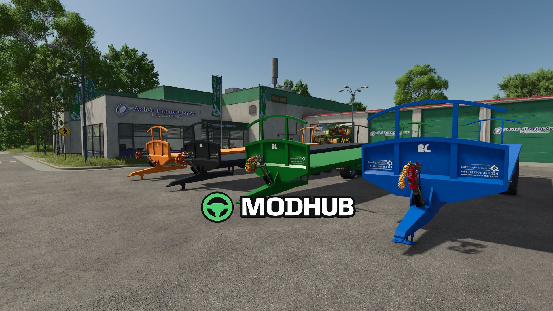 Mod na Przyczepy Larrington 42ft V1000 dla Farming Simulator 25