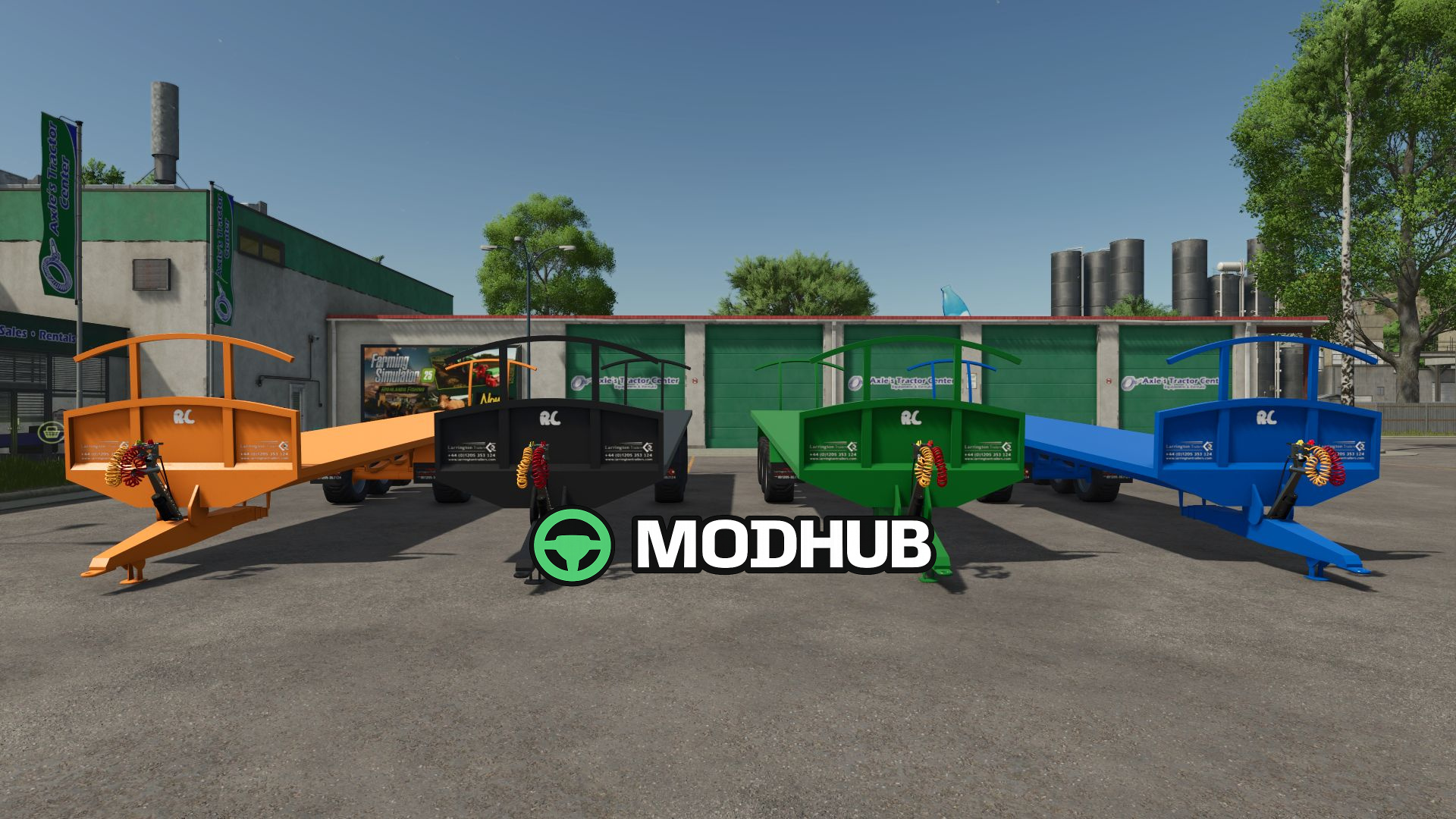 Мод на Причепи Larrington 42ft V1.0.0.0 для Фермер Симулятор 25