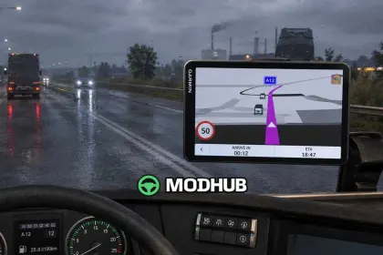 Навігатор Garmin Dezl LGV1020 для ETS2