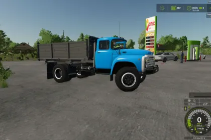 Legendarny Ciężarówka ZIL-130/Diesel — Potężny Wywrotka do Pracy w FS25