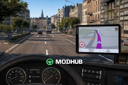 GPS Garmin Dezl LGV1020 для ETS2