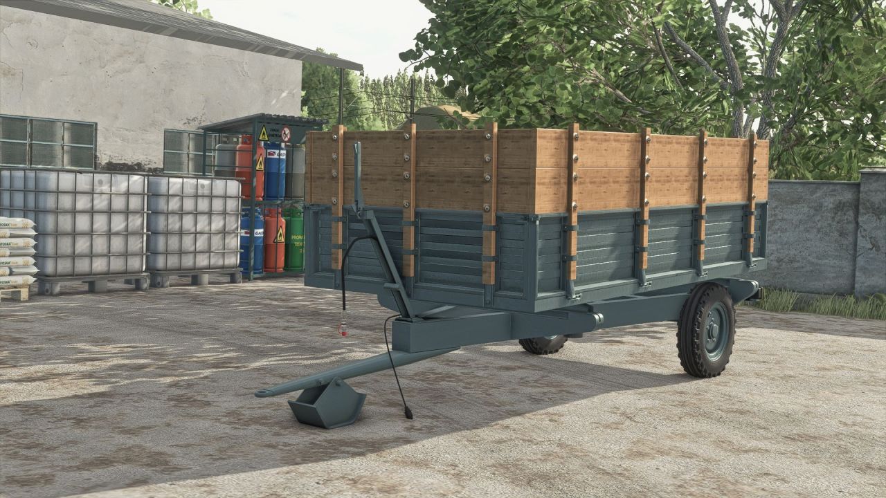 Компактний Причіп FAK Loznica 5T — Надійний Балканський Помічник для FS25 - Скріншоти