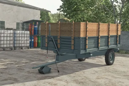 Компактний Причіп FAK Loznica 5T — Надійний Балканський Помічник для FS25