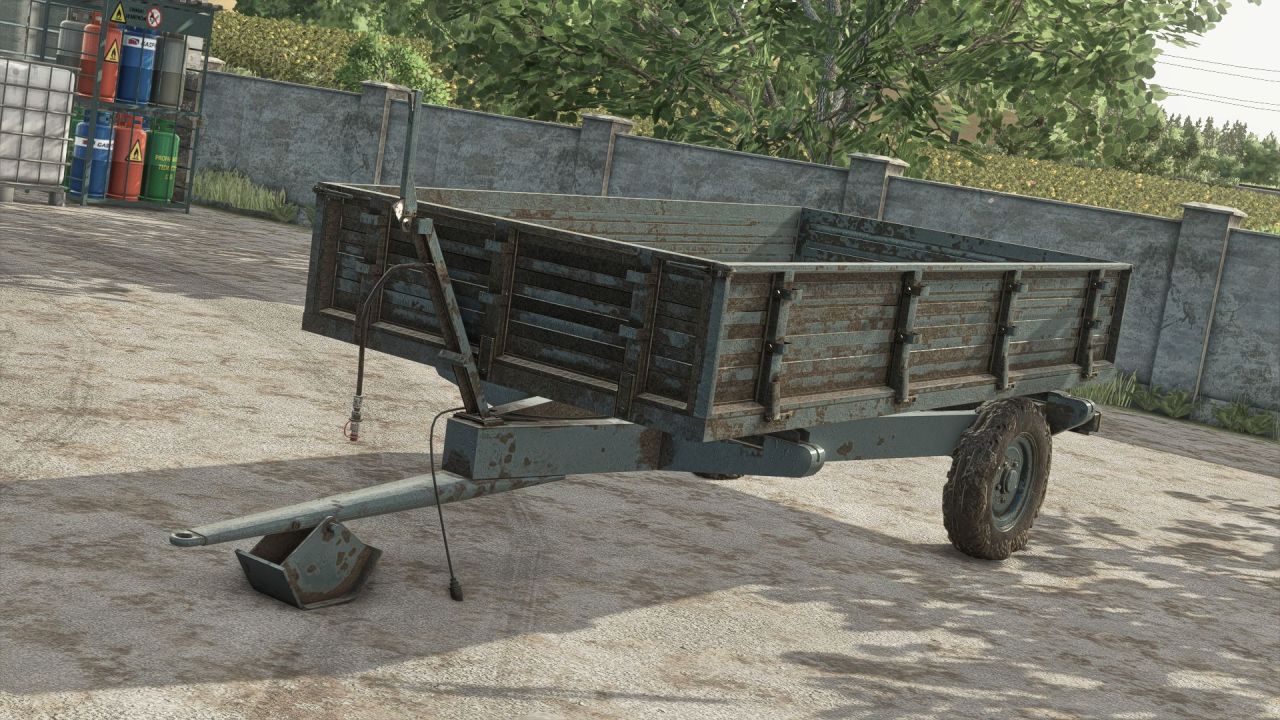 Компактний Причіп FAK Loznica 5T — Надійний Балканський Помічник для FS25 - Скріншоти